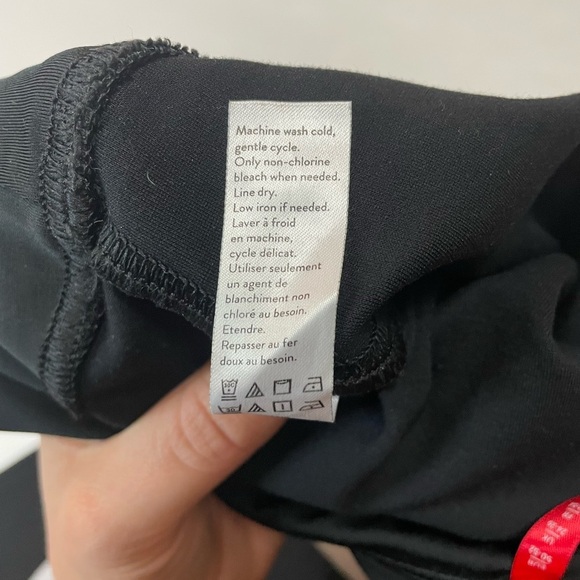 Spanx High Rise Ankle Leggings Black Size 1X - Picture 7 of 9